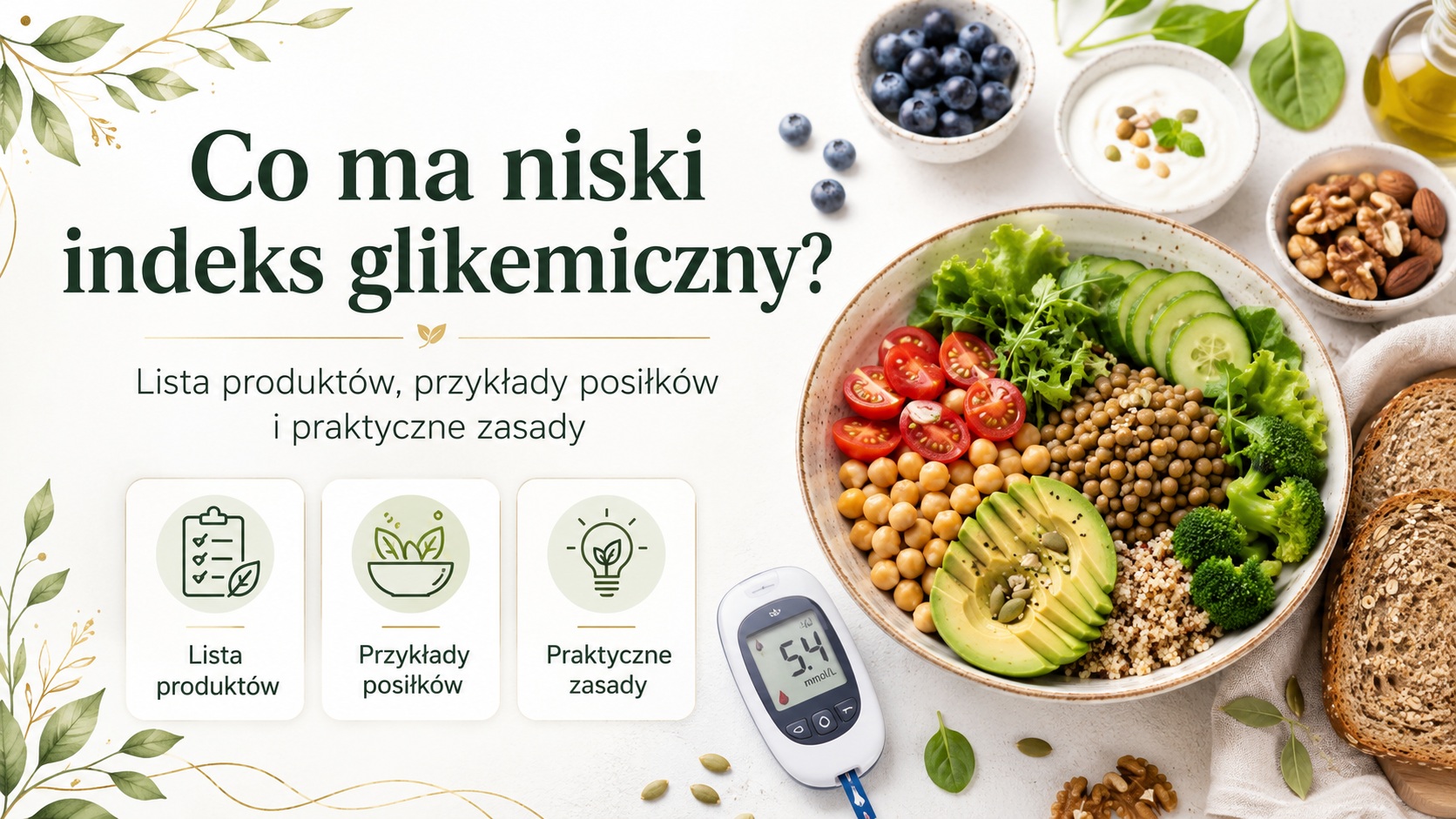 Co ma niski indeks glikemiczny