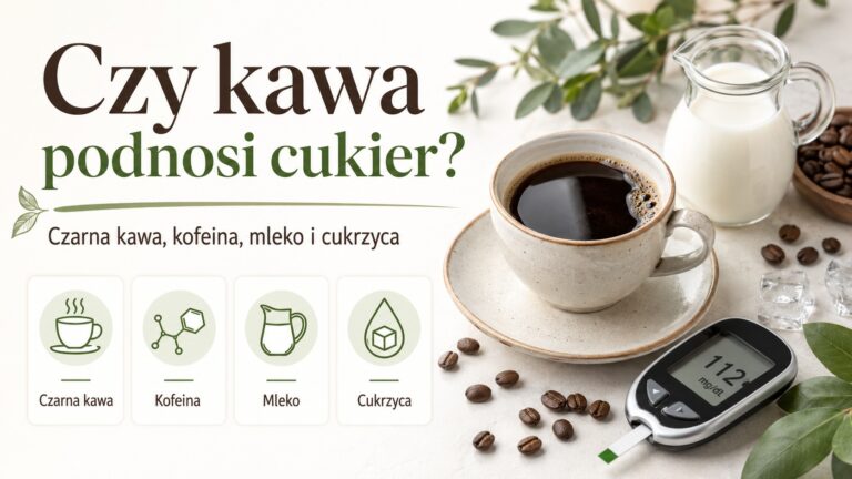 Czy kawa podnosi cukier