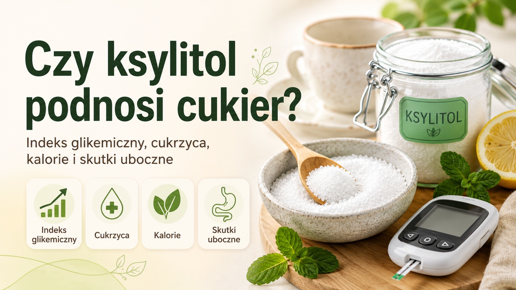 Czy ksylitol podnosi cukier