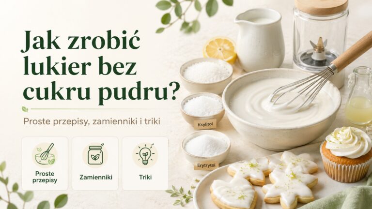 Jak zrobić lukier bez cukru pudru