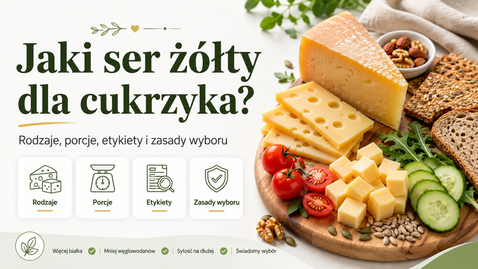 Jaki ser żółty dla cukrzyka