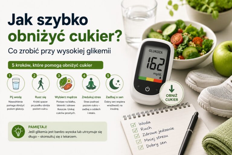 Jak szybko obniżyć cukier