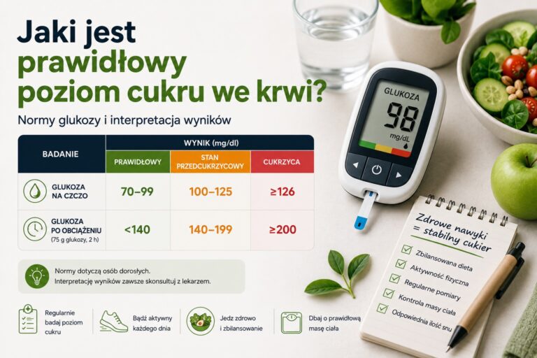 Jaki jest prawidłowy poziom cukru we krwi